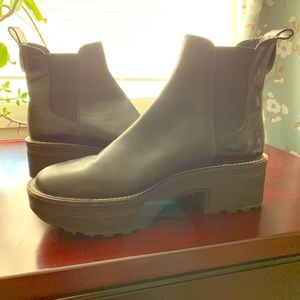 Zara Chelsea Platform Booties